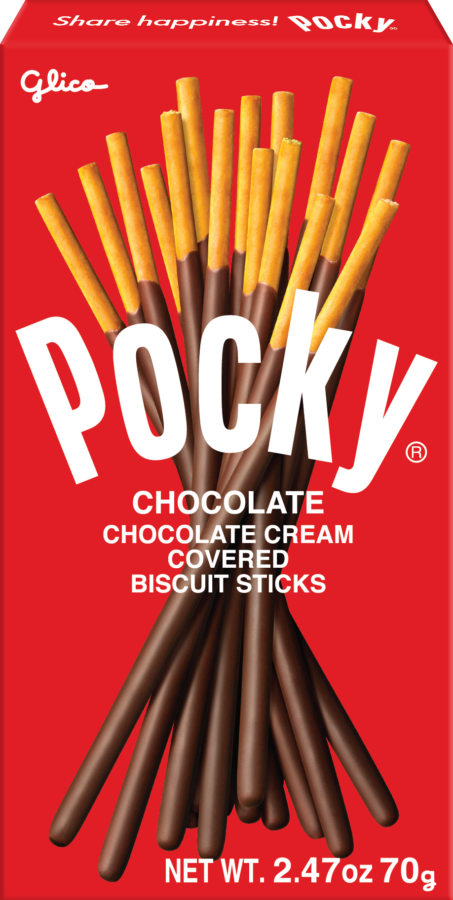 Pocky Chocolate 2.47oz Ezaki Glico USA Corporation
